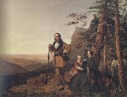Jewett, William Smith The Promised Land-The Grayson Family USA oil painting artist